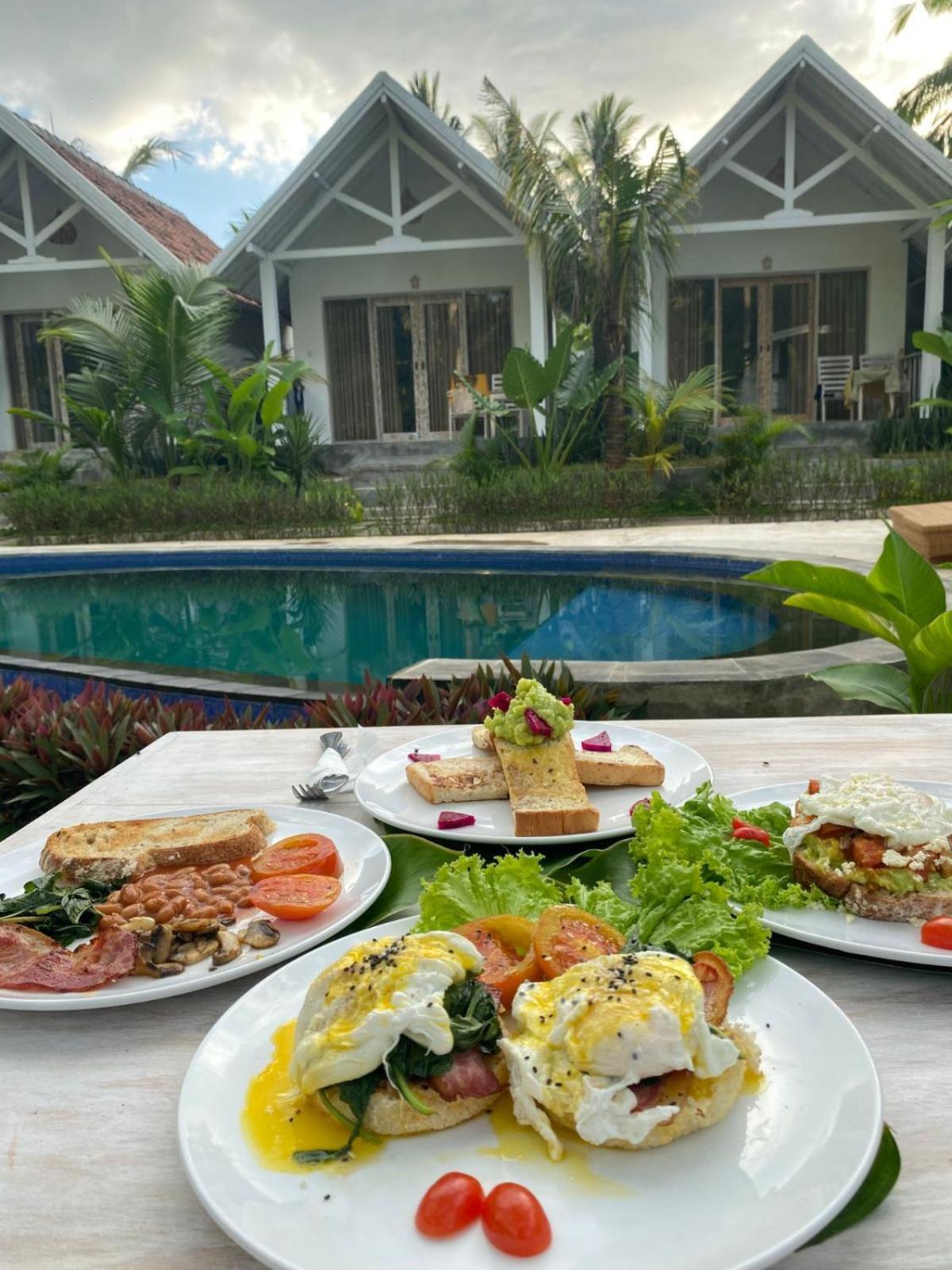 Toyapakeh Penida West Palm Cottage מראה חיצוני תמונה